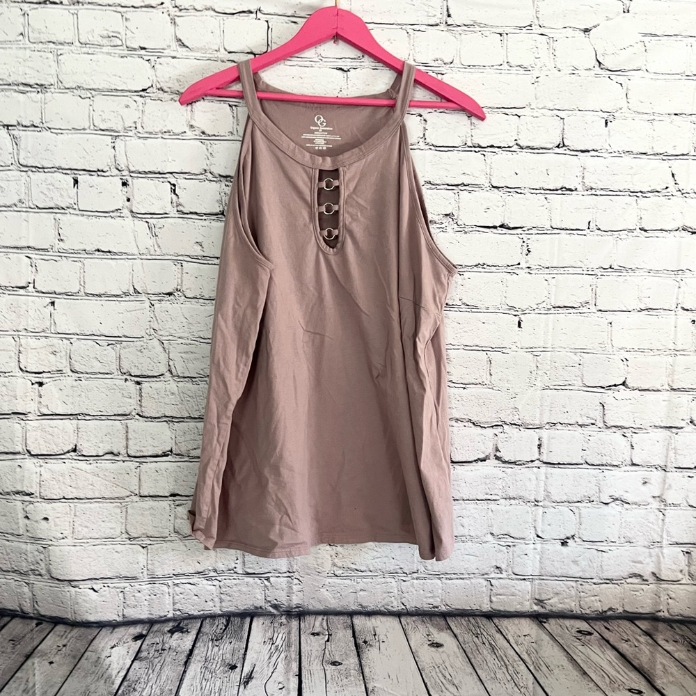ORGANIC GENERATION. Purple tank. Size 2X